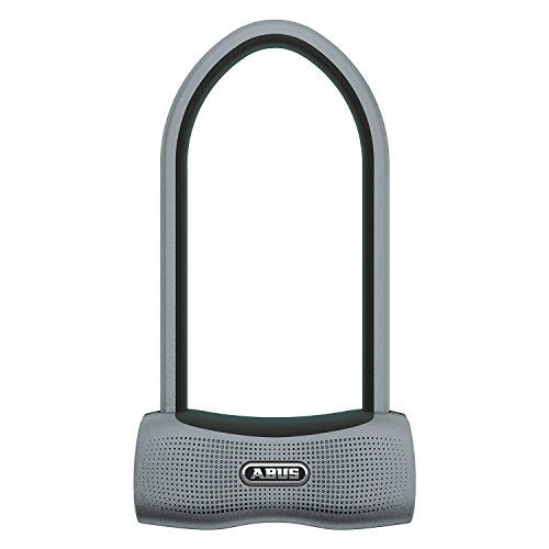 ABUS SmartX 82362 770A - Candado para bicicleta con Bluetooth y alarma (100 db) para smartphone iOS y Android, nivel de seguridad 15, color negro