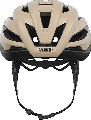 ABUS TrailPaver Mountainbike Helm, Unisex Adulto, Negro(Beige Black), S