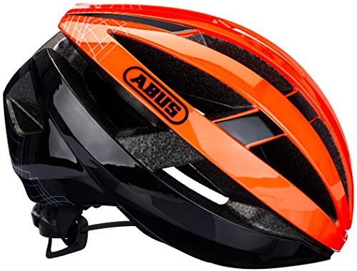 ABUS VIANTOR Casco de Carretera, Unisex, Naranja (Shrimp Orange), Small