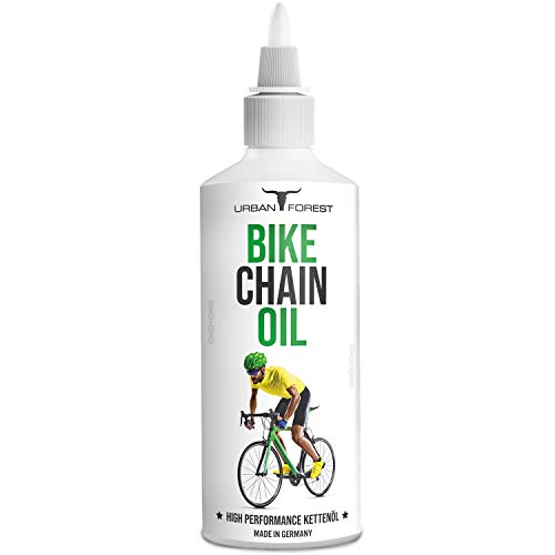 Aceite para cadenas de bicicletas para el cuidado de bicicletas Aceite lubricante para bicicletas y bicicletas eléctricas Protección de cadenas de bicicletas Aceite para cadenas Urban Forest 100 ml