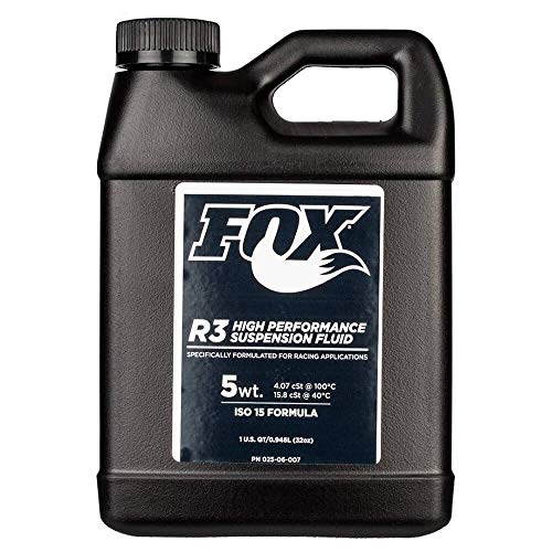 Aceite para suspensiones Fox Fluid R3 5wt ISO 15 32oz (0.946lts)