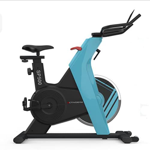 ACTIVOGYM SP500 - Bicicleta Spinning Profesional - Mágnética, Transmisión por Correa Silenciosa y Pedales Spining con Calas. Volante Inercia 13 Kg