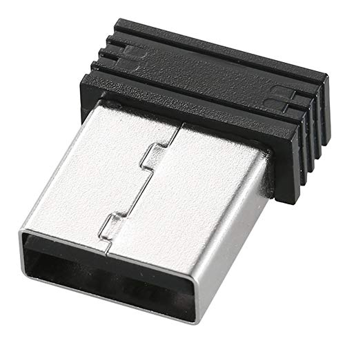 Adaptador USB ANT+Stick Dongle Transmisor USB Receptor Mini Tamaño Ciclismo Receptor Inalámbrico para Garmin, Bkool, Wahoo, Zwift (negro)