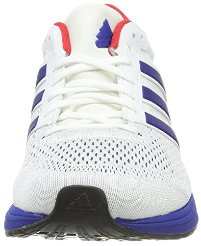 adidas Adizero Boston 6 Aktiv, Zapatillas de Deporte Unisex Adulto, Blanco (Ftwbla/Reauni/Escarl), 46 EU