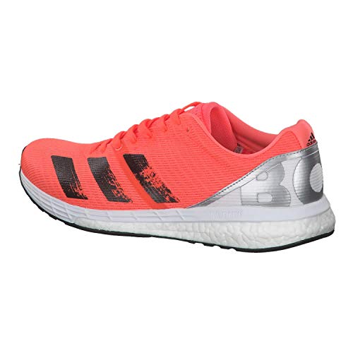 Adidas Adizero Boston 8 m, Zapatillas para Correr Hombre, Signal Coral/Core Black/FTWR White, 41 1/3 EU