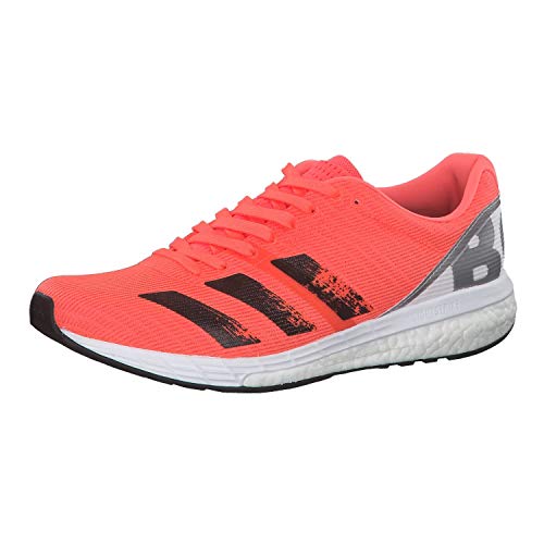 Adidas Adizero Boston 8 m, Zapatillas para Correr Hombre, Signal Coral/Core Black/FTWR White, 41 1/3 EU