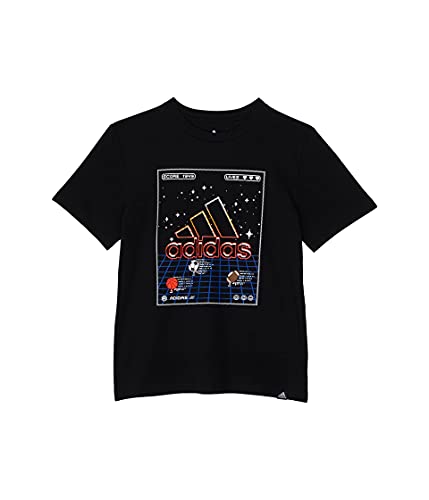 adidas Boy's 8-Bit Race Tee (Big Kids)