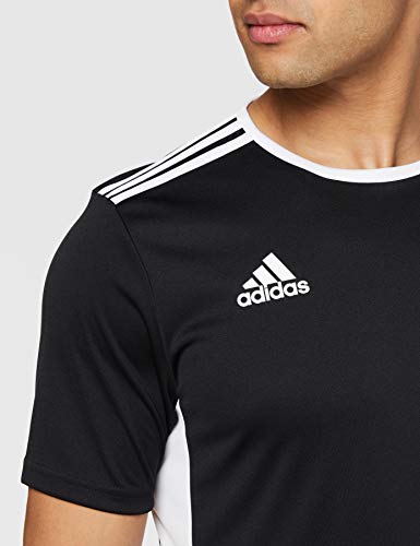 adidas Entrada 18 JSY T-Shirt, Hombre, Black/White, M