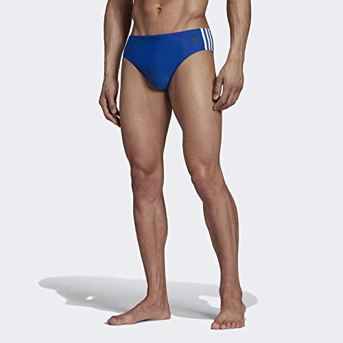 adidas Fitness 3 Bandas Bañador Slip, Hombre, Azul (Collegiate Royal/White), 2