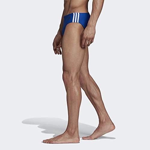 adidas Fitness 3 Bandas Bañador Slip, Hombre, Azul (Collegiate Royal/White), 2