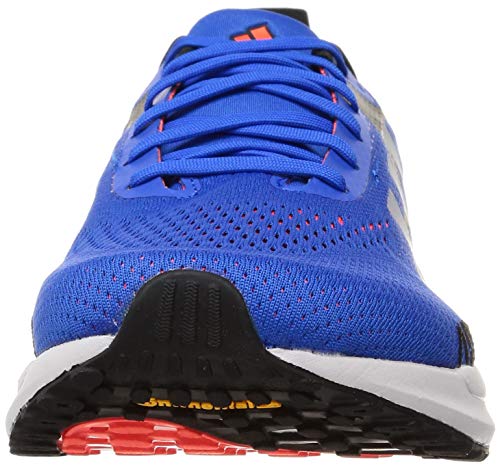 adidas Glide 3 M, Zapatillas de Running Hombre, Football Blue Silver Met Solar Red, 44 EU