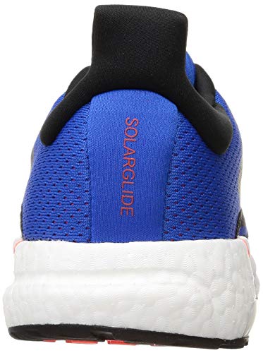 adidas Glide 3 M, Zapatillas de Running Hombre, Football Blue Silver Met Solar Red, 44 EU