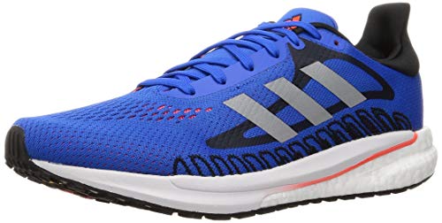 adidas Glide 3 M, Zapatillas de Running Hombre, Football Blue Silver Met Solar Red, 44 EU