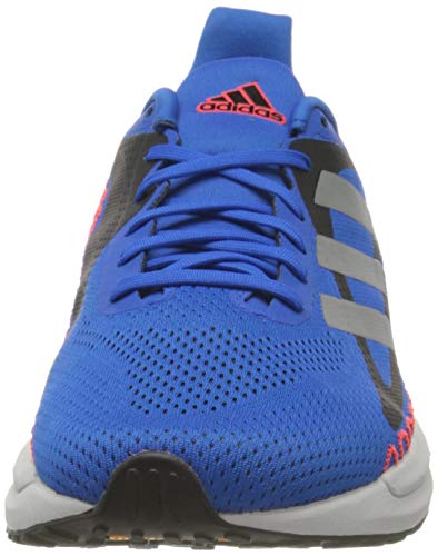 adidas Glide ST M, Zapatillas para Correr Hombre, Football Blue/Silver Met./Solar Red, 41 1/3 EU