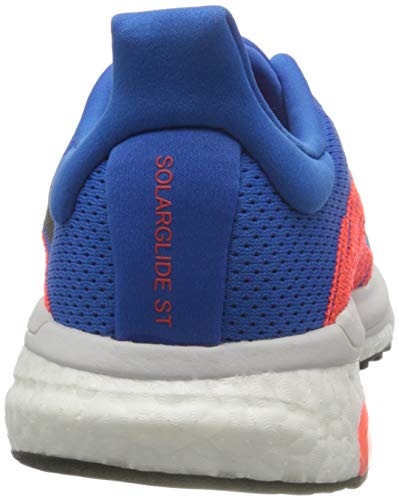 adidas Glide ST M, Zapatillas para Correr Hombre, Football Blue/Silver Met./Solar Red, 41 1/3 EU