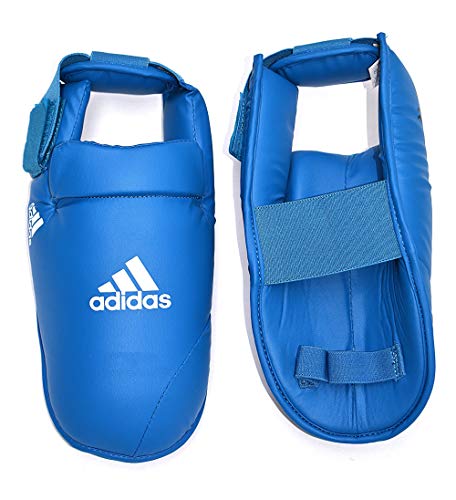 adidas Martial Arts Foot, Protector de pie para Artes Marciales Karate WKF Hombre, Rojo, Medium