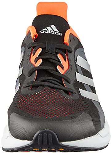 adidas Solar Glide 4 ST M, Zapatillas de Running Hombre, NEGBÁS/Gridos/Rojsol, 45 1/3 EU