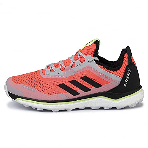 adidas Terrex Agravic Flow, Zapatillas Deportivas Hombre, Solar Red/Core Black/Grey Two F17, 44 EU