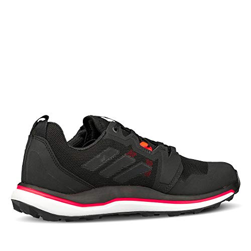 adidas Terrex Agravic GTX, Zapatillas de Running Hombre, NEGBÁS/NEGBÁS/Rojsol, 43 1/3 EU