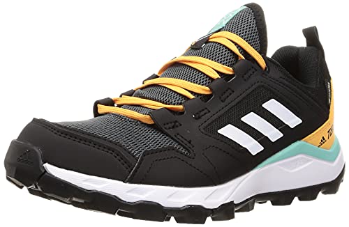 adidas Terrex Agravic TR GTX W, Zapatillas de Trail Running Mujer, NEGBÁS/FTWBLA/NARBRU, 39 1/3 EU