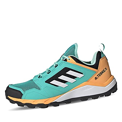 adidas Terrex Agravic TR W, Zapatillas de Trail Running Mujer, MENACI/FTWBLA/NARBRU, 37 2/3 EU