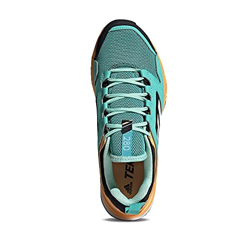 adidas Terrex Agravic TR W, Zapatillas de Trail Running Mujer, MENACI/FTWBLA/NARBRU, 38 EU