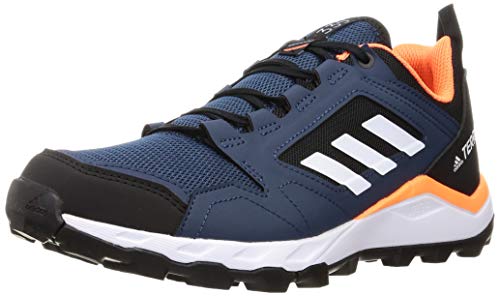 adidas Terrex Agravic TR, Zapatillas de Trail Running Hombre, AZMATR/FTWBLA/AZUBRU, 43 1/3 EU