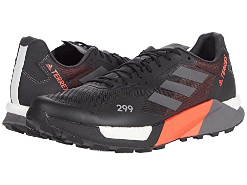 adidas Terrex Agravic Ultra Shoes Core Black/Grey Five/Solar Red 9 D (M)