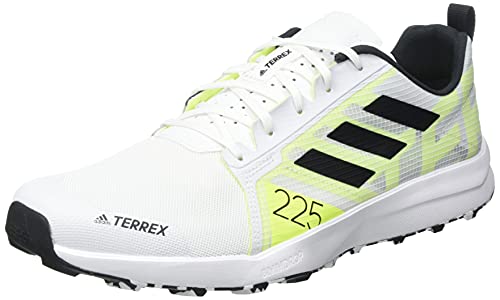 adidas Terrex Speed Flow, Zapatillas de Trail Running Hombre, FTWBLA/NEGBÁS/Amasol, 43 1/3 EU