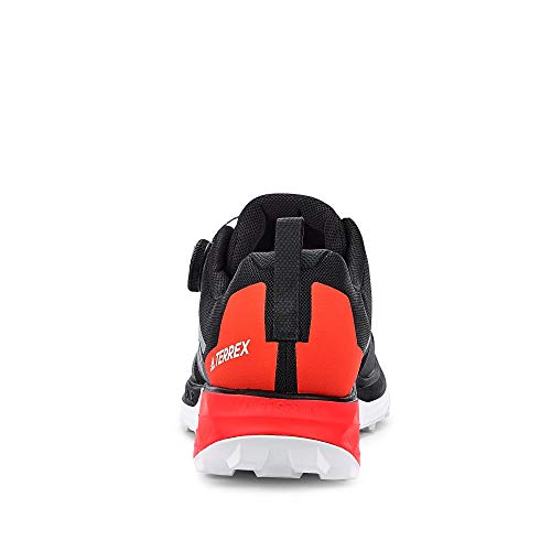 adidas Terrex Two Boa, Zapatillas Deportivas Hombre, Core Black Silver Met Solar Red, 42 EU