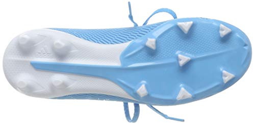 adidas X 19.3 FG J, Zapatillas de Fútbol Hombre, Azul (Bright Cyan/Core Black/Shock Pink Bright Cyan/Core Black/Shock Pink), 36 EU