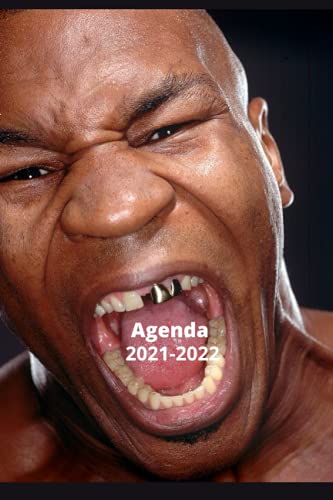 Agenda 2021-2022: Agenda 2021-2022 thème Mike Tyson 6x9 po très pratique 186 pages (complet)