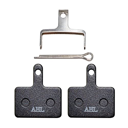 AHL- Bicicletas Pastillas Freno Disco para Shimano BR-M375 M395 M486 M485 M475 M416 M446 M515 M445 M525 BR-C601 C605 CX75 CX77