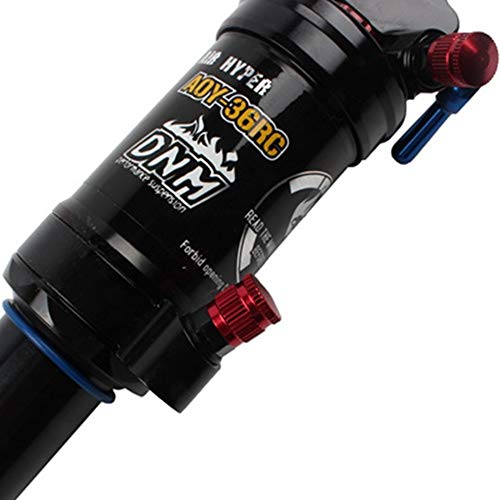 AILOVA Amortiguador Trasero De Bicicleta De Montaña 550lbs Amortiguador R Negro para Bicicleta MTB Carretera Moto (190×50mm)