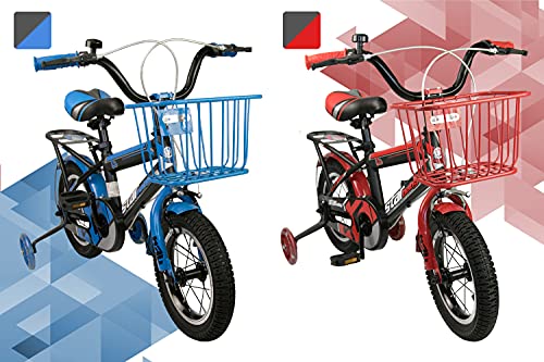 Airel Bicicletas Infantiles para Niños y Niñas | Bici con Ruedines y Cesta | Bicicletas 12, 16, 18 y 20 Pulgadas | Bicicletas niños 3-11 años (Negro-Verde, 20)