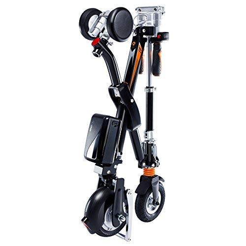 Airwheel Bicicleta eléctrica plegable E6 con batería desmontable (negro)