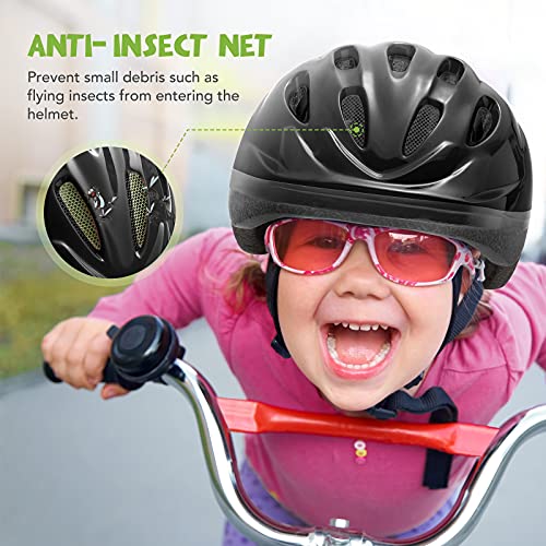 AKASO Casco Niños Casco Bici Niños para1-8 Años, Ajustable Casco Infantil Ligero 200g/ Transpirable para Bicicleta/Patineta/Scooter