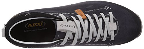 AKU BELLAMONT SUEDE GTX - Zapatos polideportivas al aire libre, unisex, color grau (dk. grey/white 293), talla 46