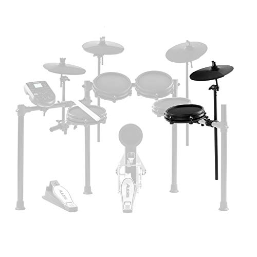 Alesis Pack de expansión para Nitro Mesh Kit - Expansión para batería eléctrica Nitro Mesh Kit con parche de malla de doble zona y platillo de 10"