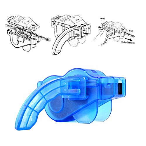 ALISTAR Limpiador de Cadena de Bicicleta, Accesorios de Lavador para Bicicleta, Limpieza múltiples Buje de Aceite y Barro para Todo Tipo de Bicicletas Cadena Profundamente