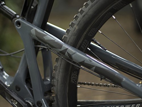All Mountain Style AMS Protector de Cuadro Extra – Protege tu bicicleta de posibles arañazos y golpes, Digital/Camo