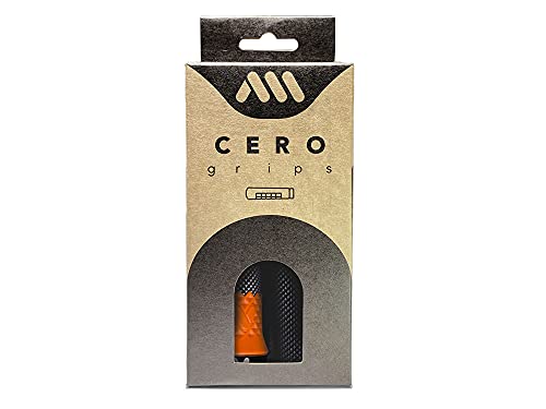 All Mountain Style AMS Puños Cero Grips, Unisex-Adult, Negro/Naranja, Universal