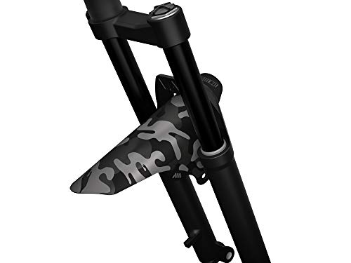 All Mountain Style Amsmg1cmbk Guardabarros Delantero – Compatible 26’’,27.5’’,29’’, Tallas Plus y Ruedas Fat Bike, Unisex Adulto, Camo/Negro, M