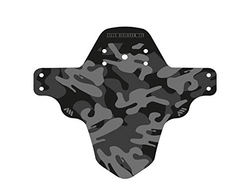 All Mountain Style Amsmg1cmbk Guardabarros Delantero – Compatible 26’’,27.5’’,29’’, Tallas Plus y Ruedas Fat Bike, Unisex Adulto, Camo/Negro, M