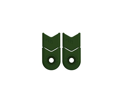 All Mountain Style Protecciones para pedales – Protege y estiliza las manivelas, Verde