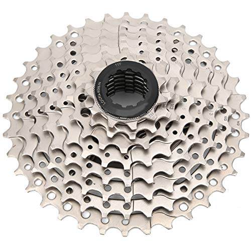 Alomejor Casete de 8 velocidades 11-36T de relación Amplia MTB Cassette de Bicicleta de montaña Apto para Bicicleta de montaña, Bicicleta de Carretera, MTB