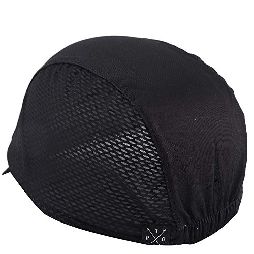 Alomejor Gorra de Ciclismo Transpirable Suave Casco Liner Hat Verano Humedad Traviesa Motocicleta Biking Hat con Estilo de Moda para Correr Correr