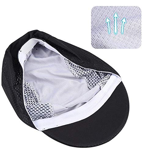 Alomejor Gorra de Ciclismo Transpirable Suave Casco Liner Hat Verano Humedad Traviesa Motocicleta Biking Hat con Estilo de Moda para Correr Correr