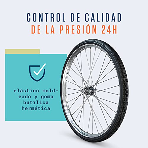 Alphatrail Cámara de Bicicleta Rick 20 Pulgadas AV Schrader Válvula 2X Conjunto con Garantía de Movilidad I Cubierta Compatible Schwalbe, Michelin, Continental, Conti, Maxxis & Kenda