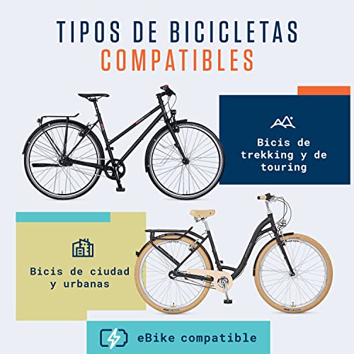 Alphatrail Cámara de Bicicleta Rick 28 Pulgadas SV Presta Válvula 2X Conjunto con Garantía de Movilidad I Cubierta Compatible Schwalbe, Michelin, Continental, Conti, Maxxis & Kenda